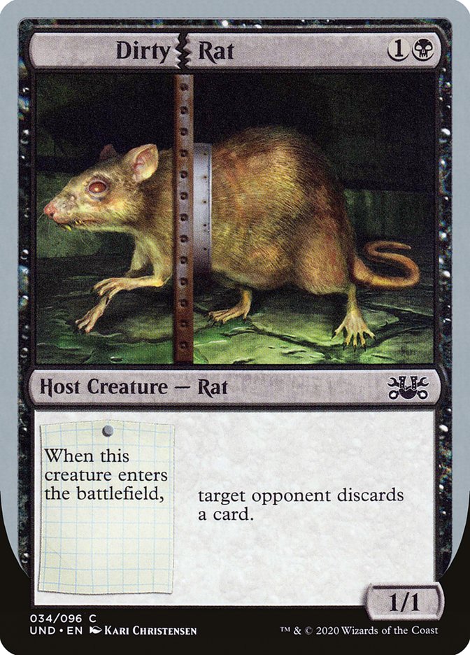 Dirty Rat [Unsanctioned] Magic: The Gathering