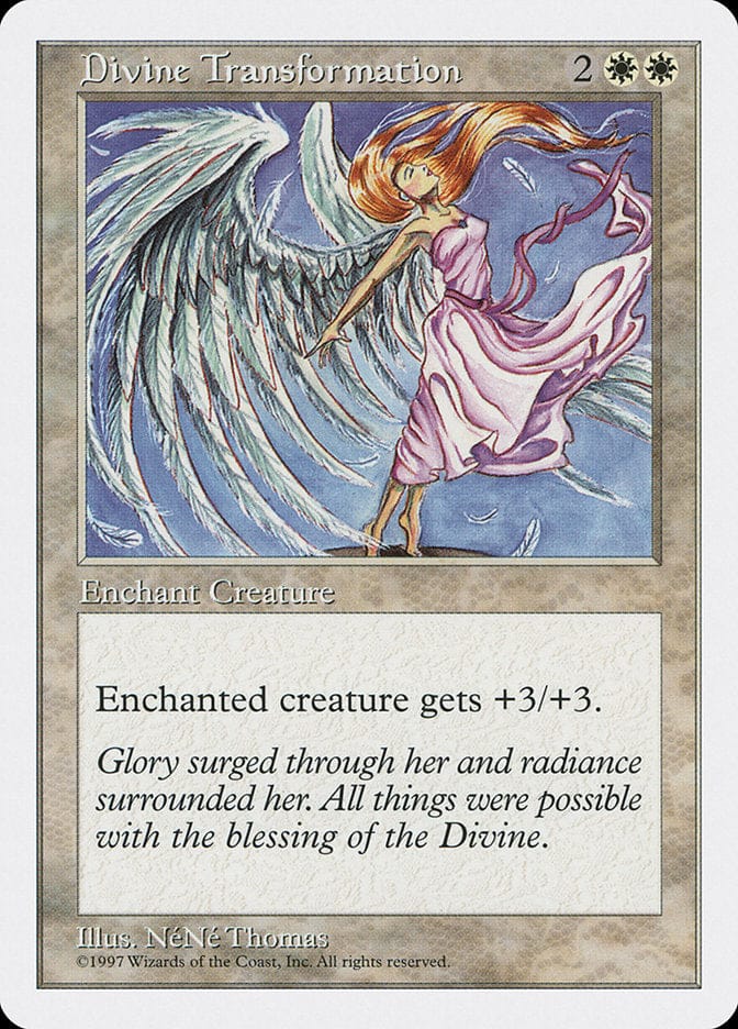 Divine Transformation [Fifth Edition] Magic: The Gathering