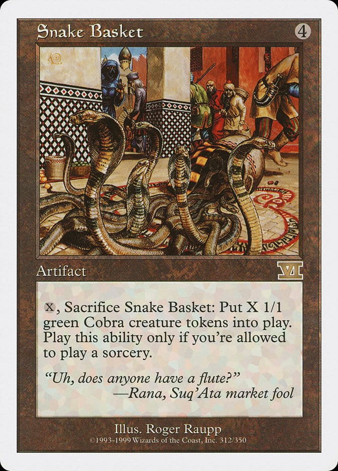 Snake Basket [Classic Sixth Edition] Magic: The Gathering
