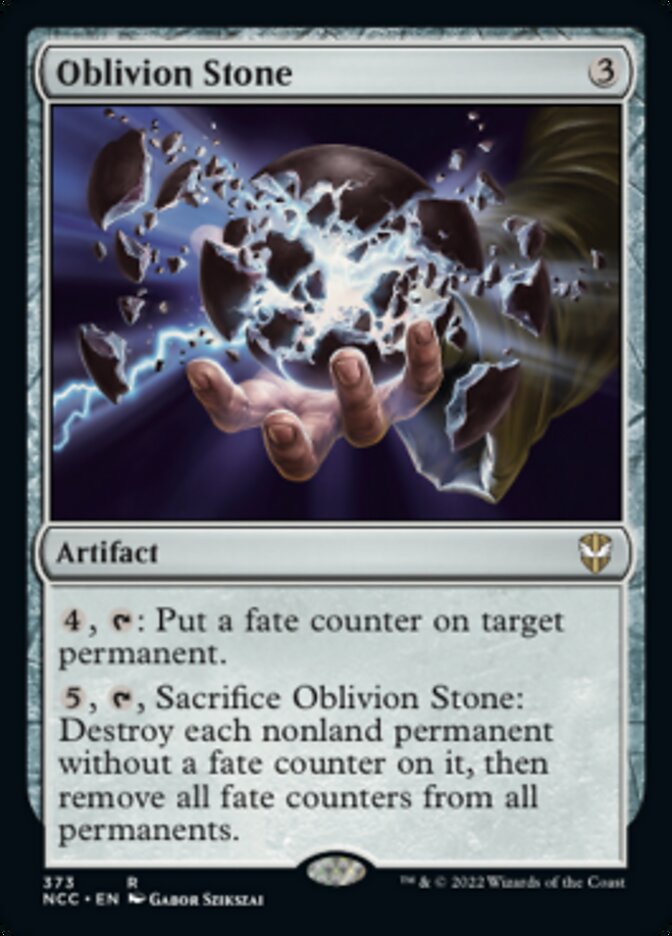 Oblivion Stone [Streets of New Capenna Commander] Magic: The Gathering