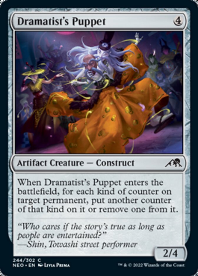 Dramatist's Puppet [Kamigawa: Neon Dynasty] Magic: The Gathering