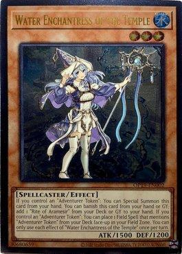 Water Enchantress of the Temple [OP19-EN002] Ultimate Rare Yu-Gi-Oh!