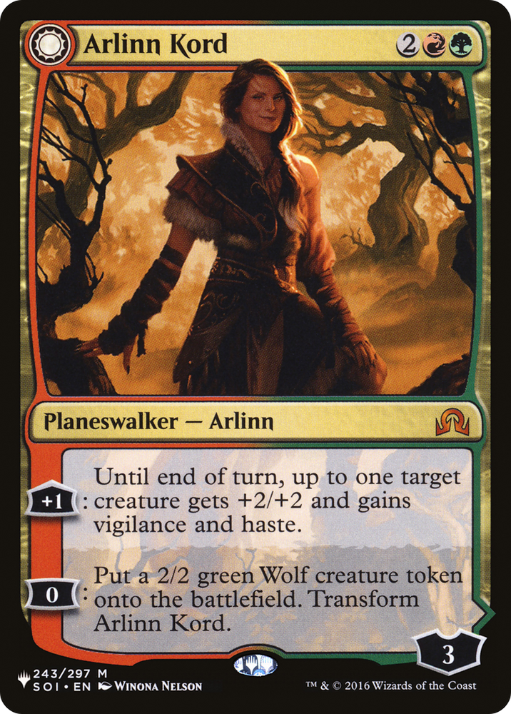 Arlinn Kord // Arlinn, Embraced by the Moon [Secret Lair: From Cute to Brute] Magic: The Gathering