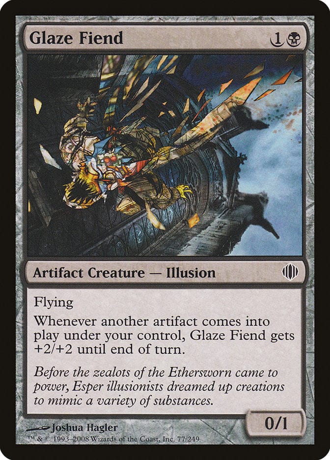 Glaze Fiend [Shards of Alara] Magic: The Gathering