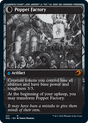 Poppet Stitcher // Poppet Factory [Innistrad: Double Feature] Magic: The Gathering