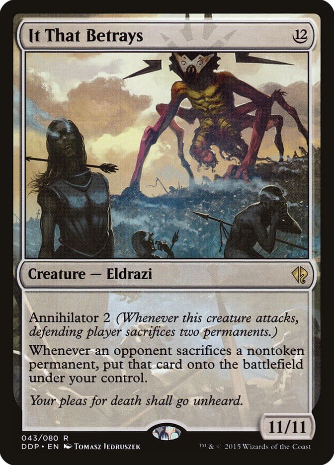 It That Betrays [Duel Decks: Zendikar vs. Eldrazi] Magic: The Gathering