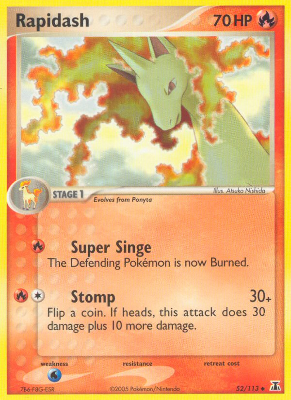 Rapidash (52/113) [EX: Delta Species] Pokémon