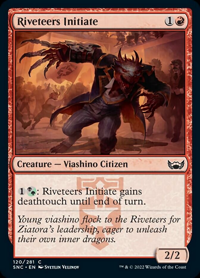Riveteers Initiate [Streets of New Capenna] Magic: The Gathering