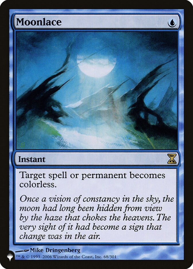 Moonlace [The List] Magic: The Gathering