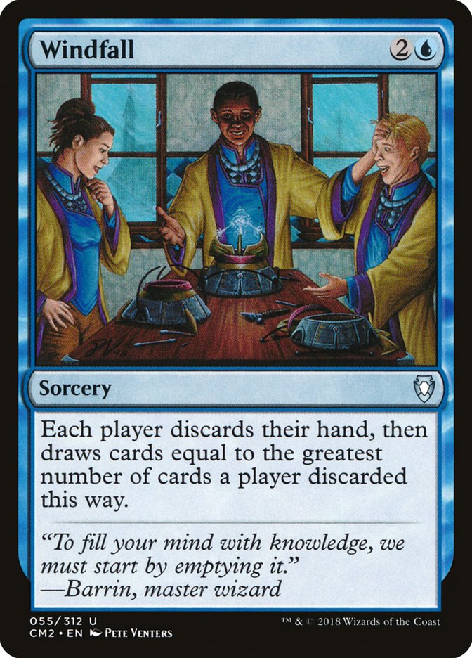 Windfall [Commander Anthology Volume II] Magic: The Gathering