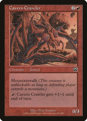 Cavern Crawler [Mercadian Masques] Magic: The Gathering