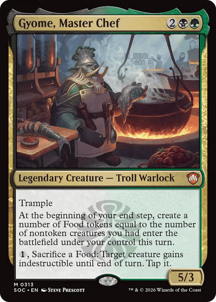 Gyome, Master Chef [Secrets of Strixhaven Commander]