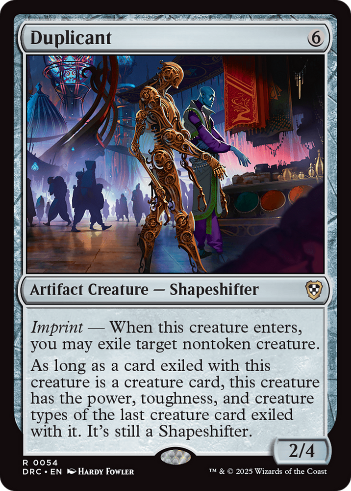 Duplicant [Aetherdrift Commander] Magic: The Gathering