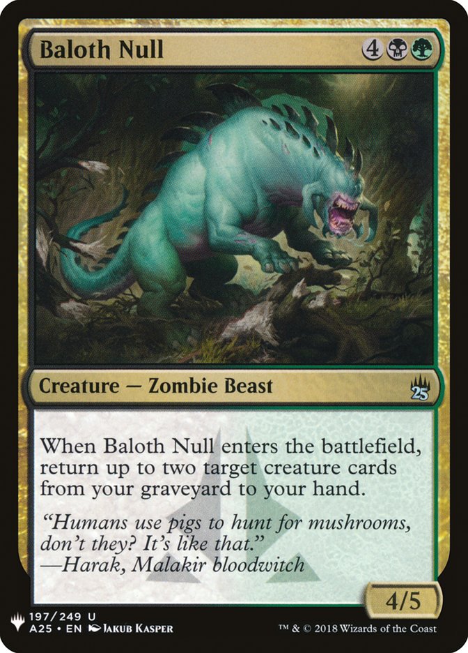 Baloth Null [Mystery Booster] Magic: The Gathering