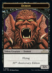Demon Token [30th Anniversary Tokens] Magic: The Gathering