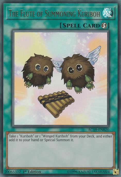 The Flute of Summoning Kuriboh [AC19-EN020] Ultra Rare - Yugioh Cards For Your TCG Needs!
