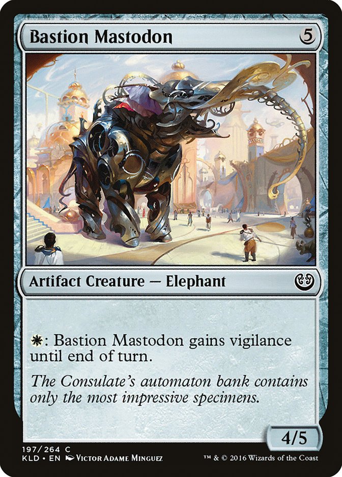 Bastion Mastodon [Kaladesh] Magic: The Gathering