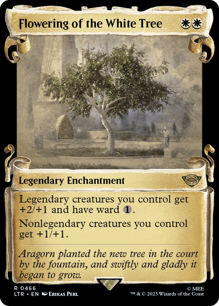 Flowering of the White Tree [The Lord of the Rings: Tales of Middle-Earth Showcase Scrolls] Magic: The Gathering