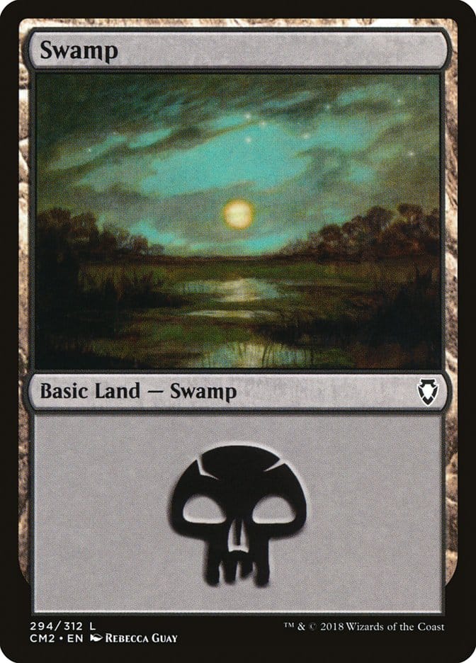 Swamp (294) [Commander Anthology Volume II] Magic: The Gathering