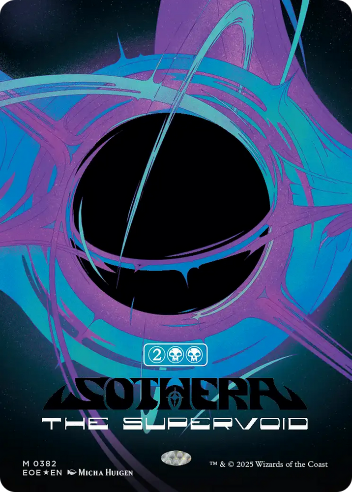 Sothera, the Supervoid (Singularity Foil) [Edge of Eternities] Magic: The Gathering