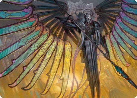 Paragon of Modernity Art Card [Streets of New Capenna Art Series] Magic: The Gathering