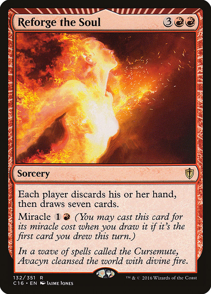 Reforge the Soul [Commander 2016] Magic: The Gathering