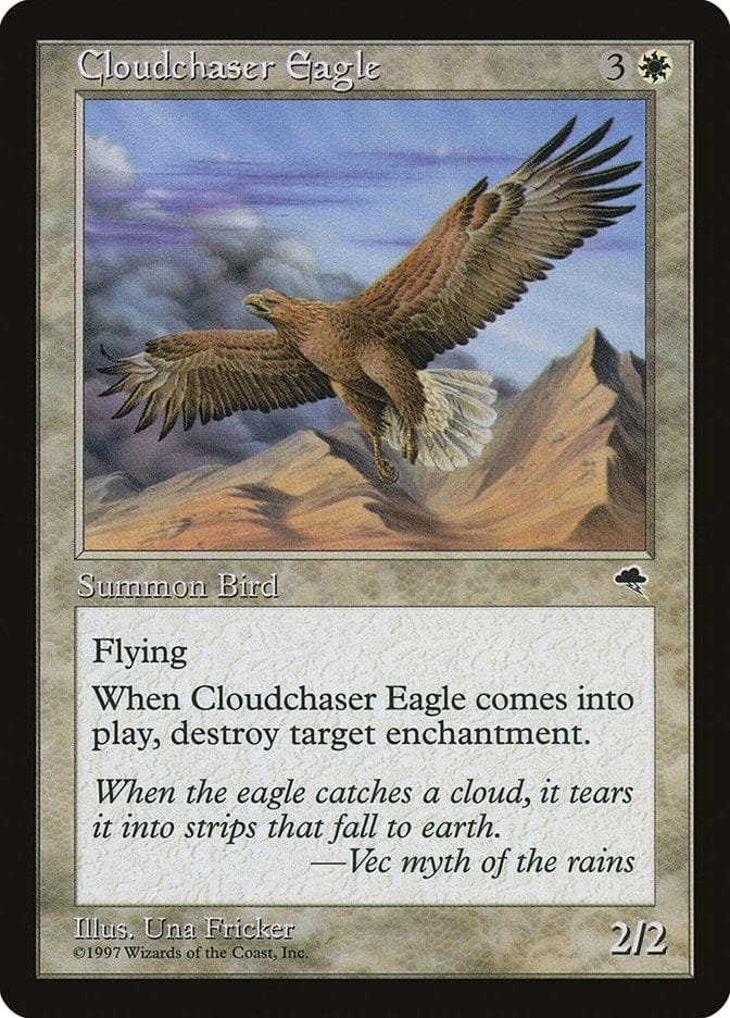 Cloudchaser Eagle [Tempest] Magic: The Gathering