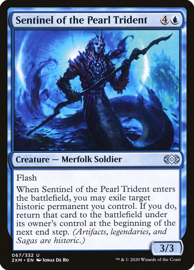Sentinel of the Pearl Trident [Double Masters] Magic: The Gathering