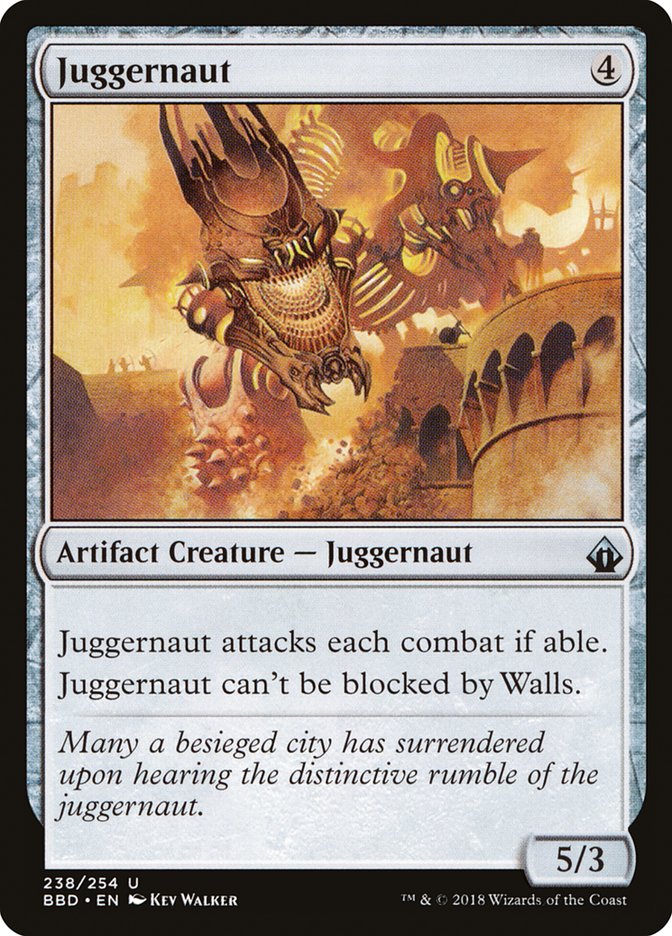 Juggernaut [Battlebond] Magic: The Gathering
