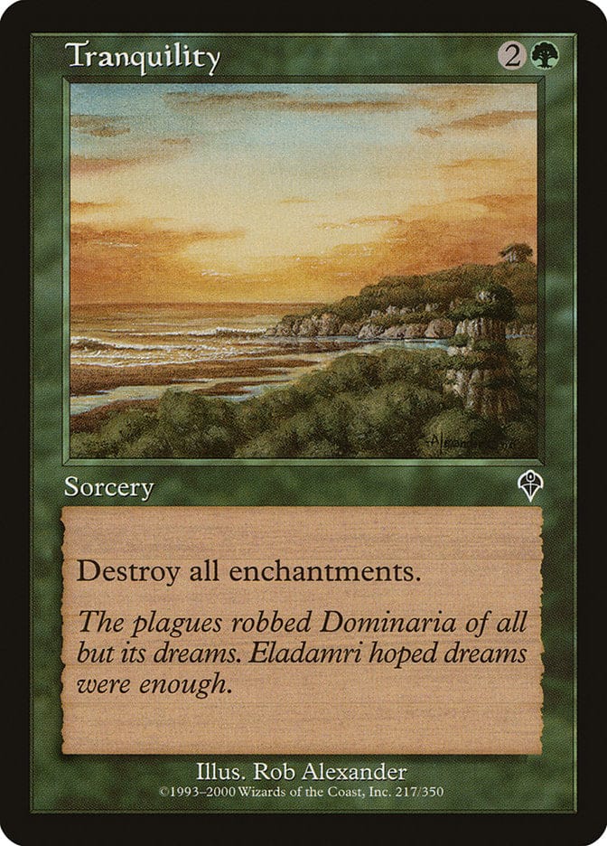 Tranquility [Invasion] Magic: The Gathering