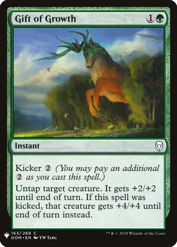 Gift of Growth [Mystery Booster] Magic: The Gathering
