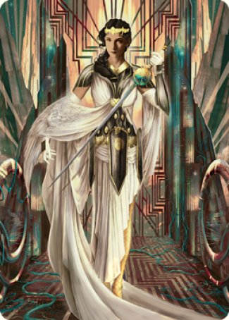 Elspeth Resplendent 2 Art Card [Streets of New Capenna Art Series] Magic: The Gathering