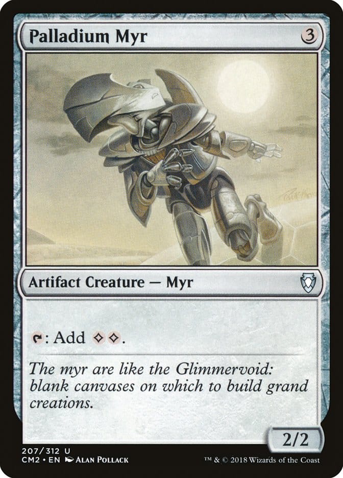 Palladium Myr [Commander Anthology Volume II] Magic: The Gathering