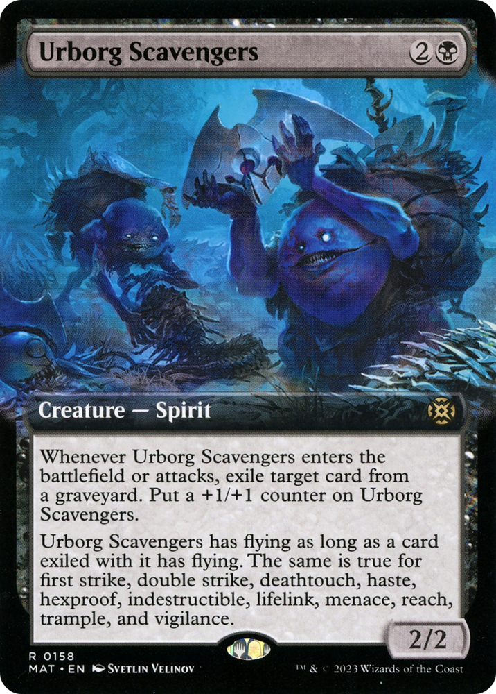 Urborg Scavengers (Extended Art) [March of the Machine: The Aftermath] Magic: The Gathering