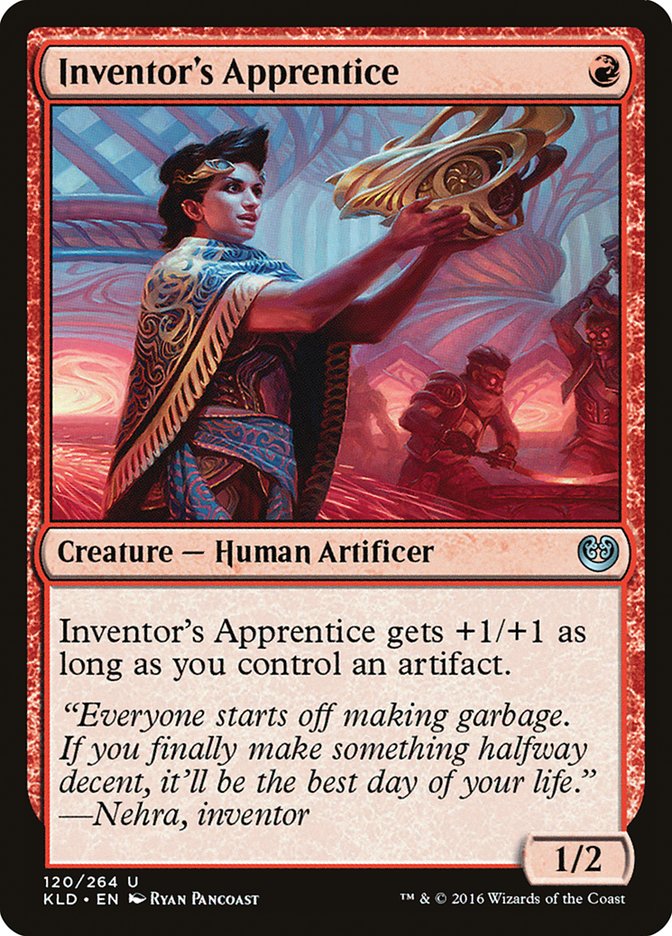 Inventor's Apprentice [Kaladesh] Magic: The Gathering