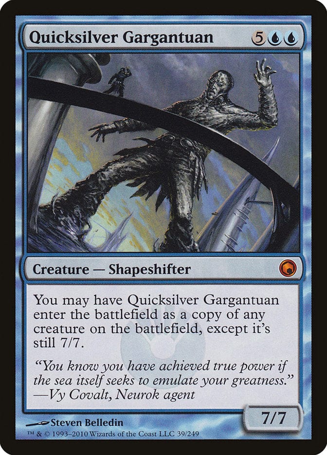Quicksilver Gargantuan [Scars of Mirrodin] Magic: The Gathering