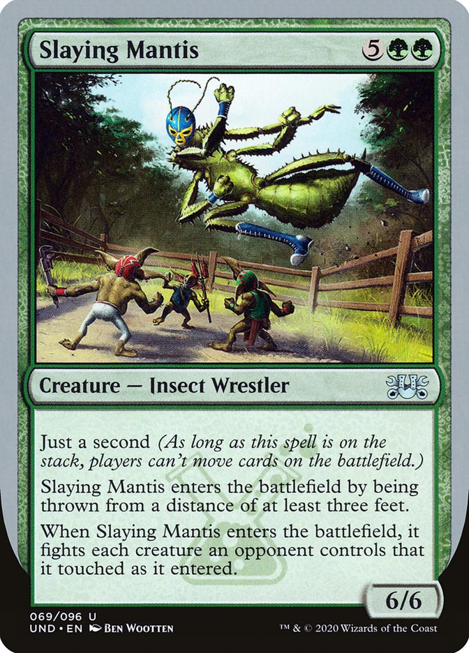 Slaying Mantis [Unsanctioned] Magic: The Gathering