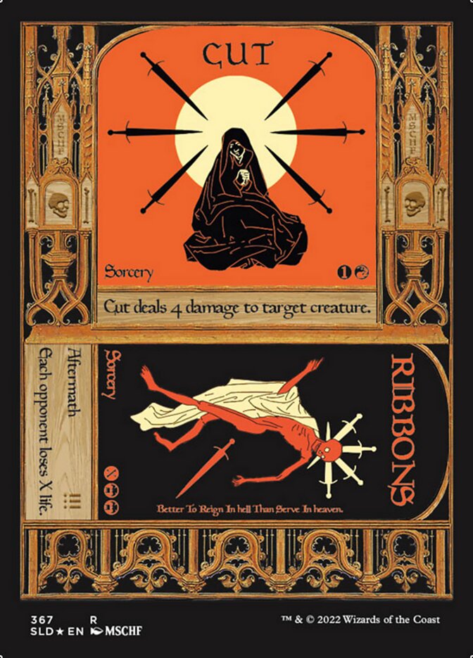 Cut // Ribbons (Foil Etched) [Secret Lair Drop Series] Magic: The Gathering