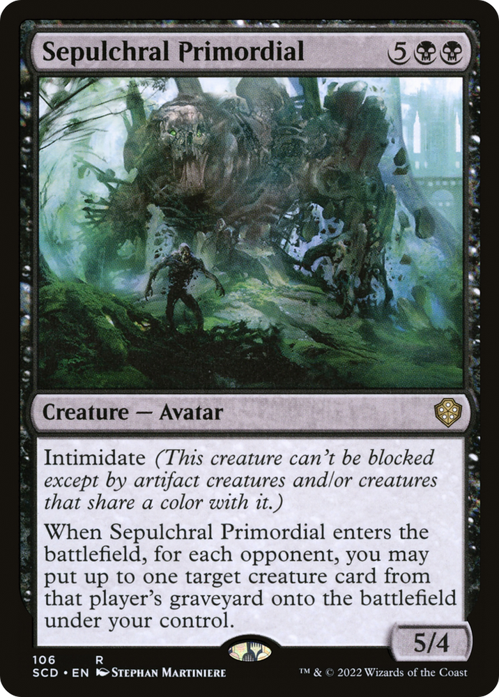 Sepulchral Primordial [Starter Commander Decks] Magic: The Gathering
