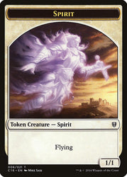 Spirit (006) // Bird (002) Double-Sided Token [Commander 2016 Tokens] Magic: The Gathering