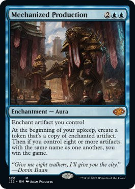 Mechanized Production [Jumpstart 2022] Magic: The Gathering
