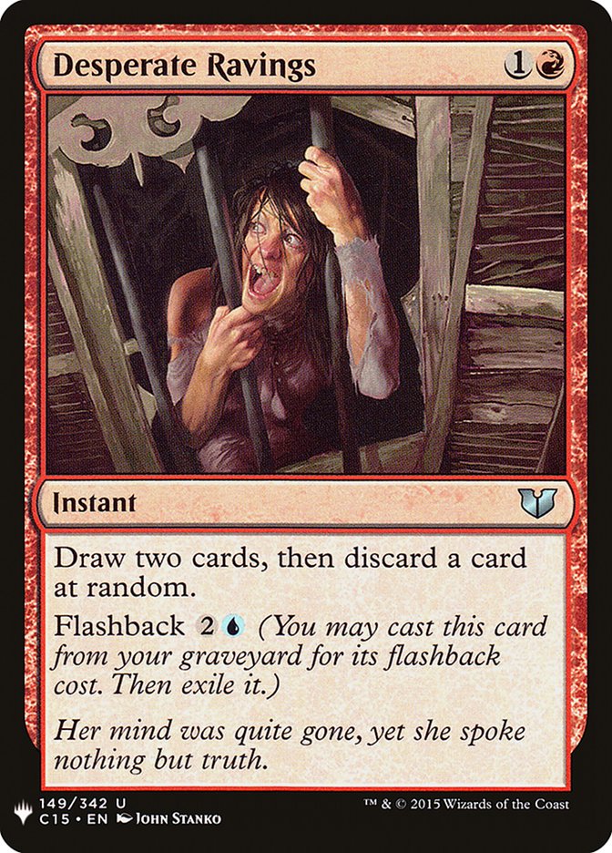 Desperate Ravings [Mystery Booster] Magic: The Gathering
