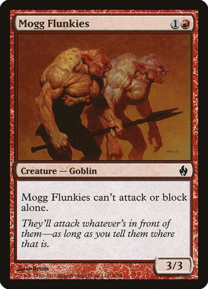 Mogg Flunkies [Premium Deck Series: Fire and Lightning] Magic: The Gathering
