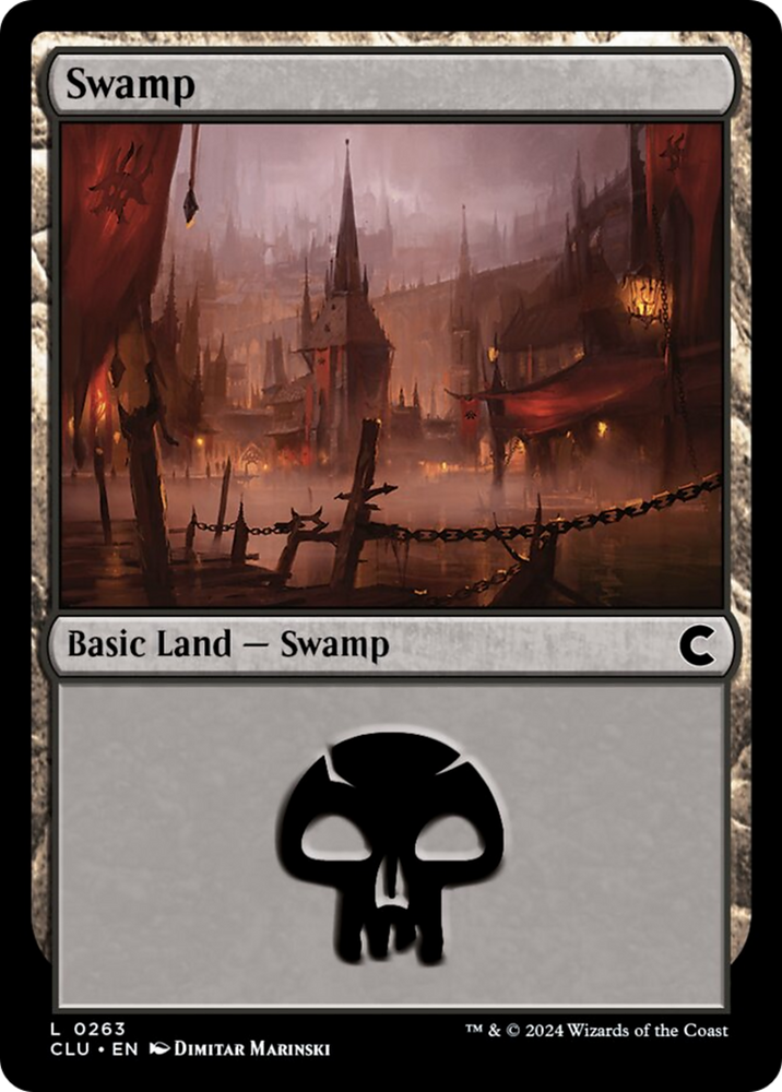 Swamp (0263) [Ravnica: Clue Edition] Magic: The Gathering