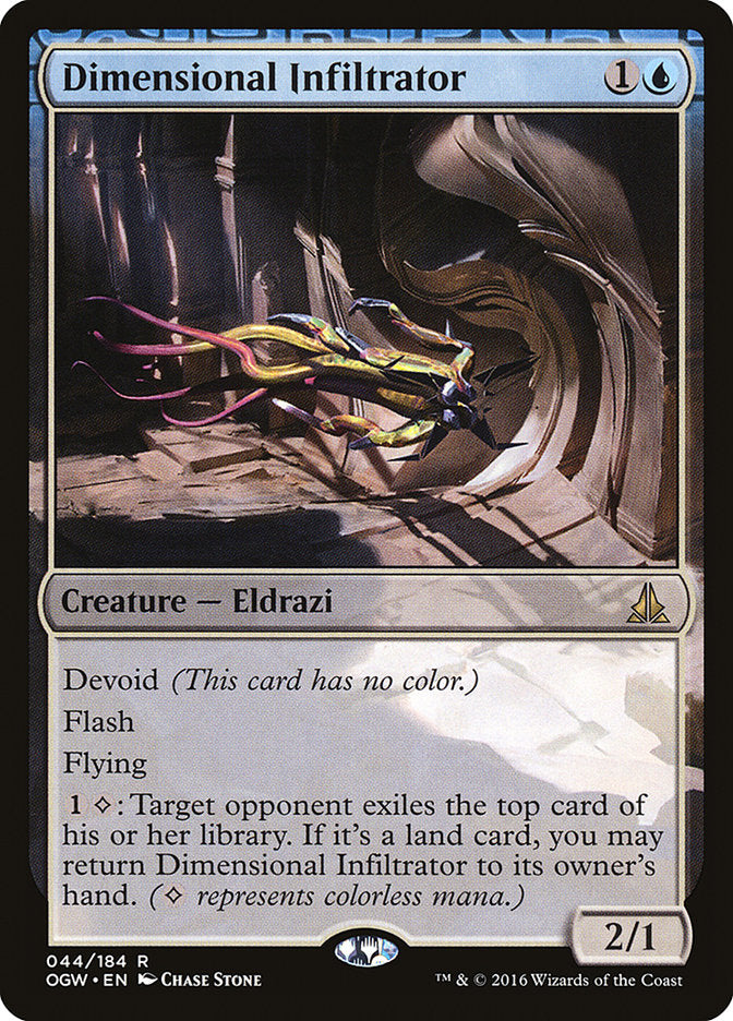 Dimensional Infiltrator [Oath of the Gatewatch] Magic: The Gathering
