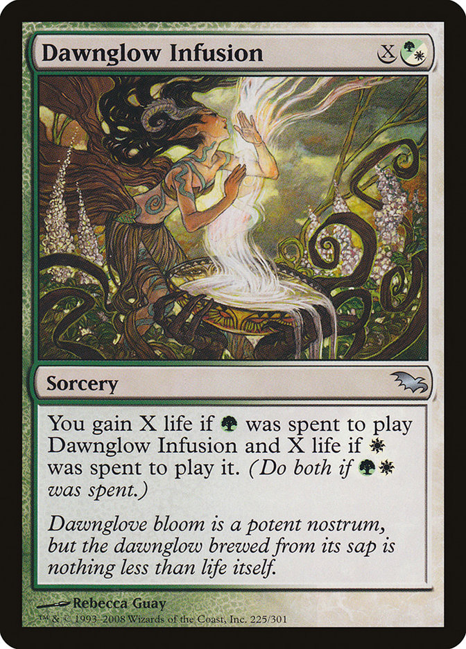 Dawnglow Infusion [Shadowmoor] Magic: The Gathering