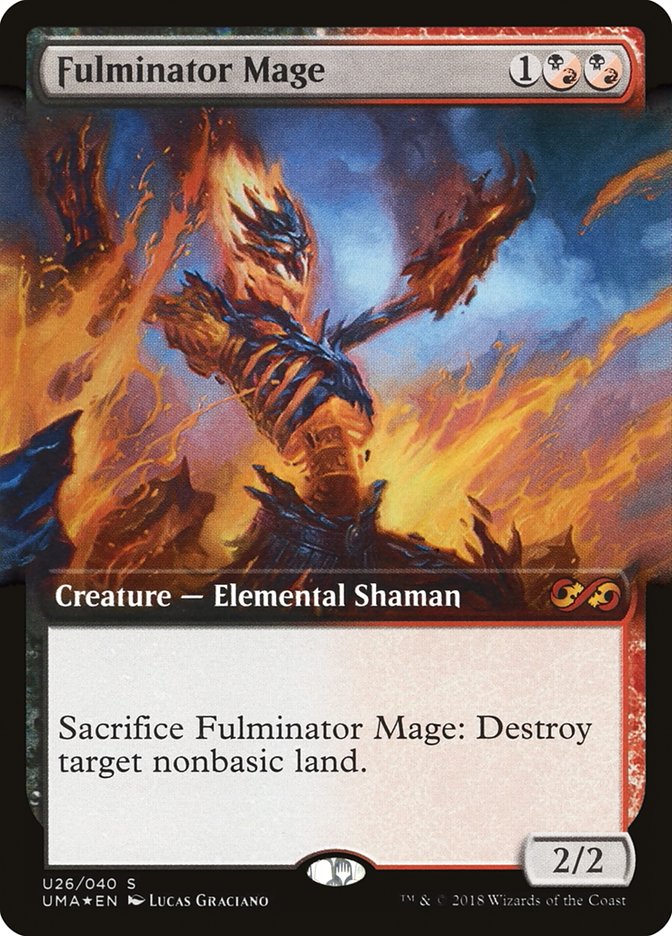 Fulminator Mage (Topper) [Ultimate Masters Box Topper] Magic: The Gathering