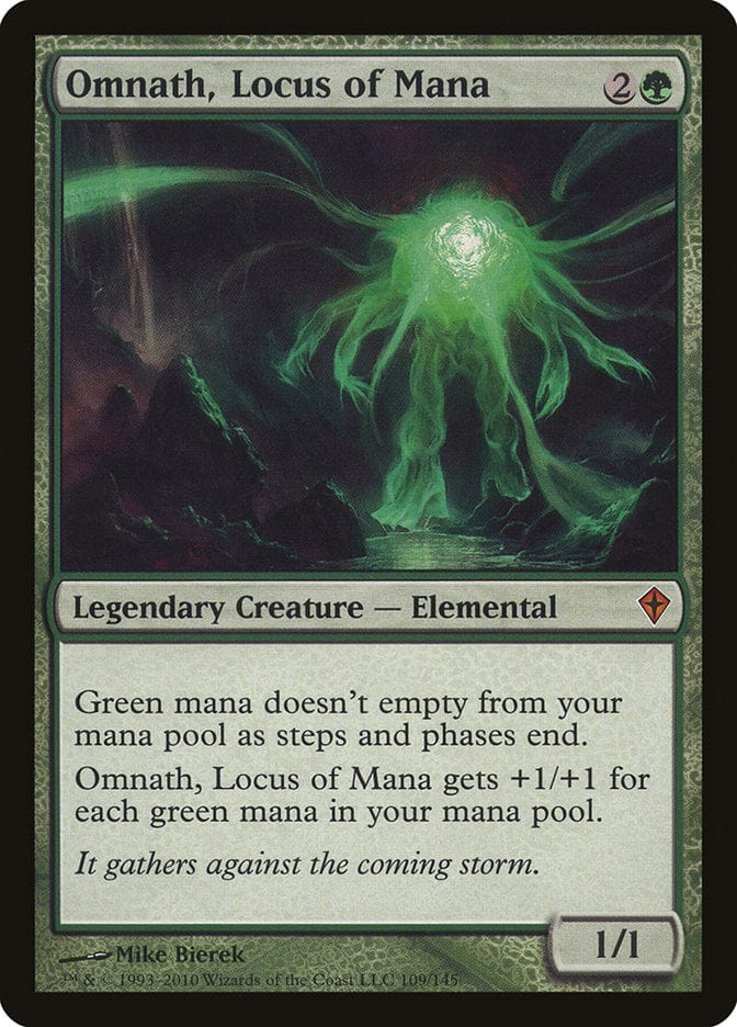 Omnath, Locus of Mana [Worldwake] Magic: The Gathering