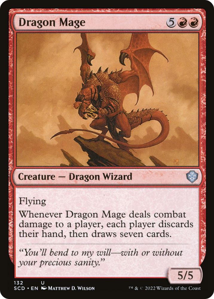 Dragon Mage [Starter Commander Decks] Magic: The Gathering