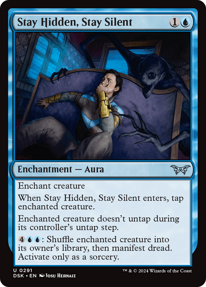 Stay Hidden, Stay Silent (0291) [Duskmourn: House of Horror] Magic: The Gathering